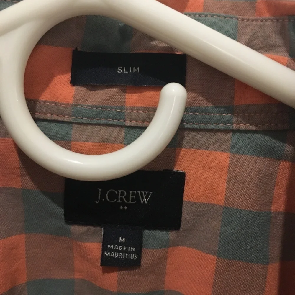 J. crew Men's Slim Fit Shirt Size Medium
